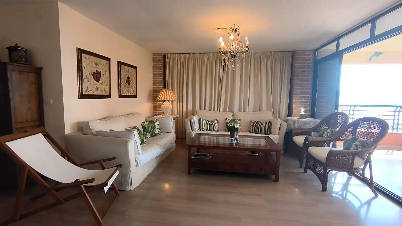 Sala d'estar de Apartament en venda en Benidorm amb Aire condicionat, Calefacció i Terrassa