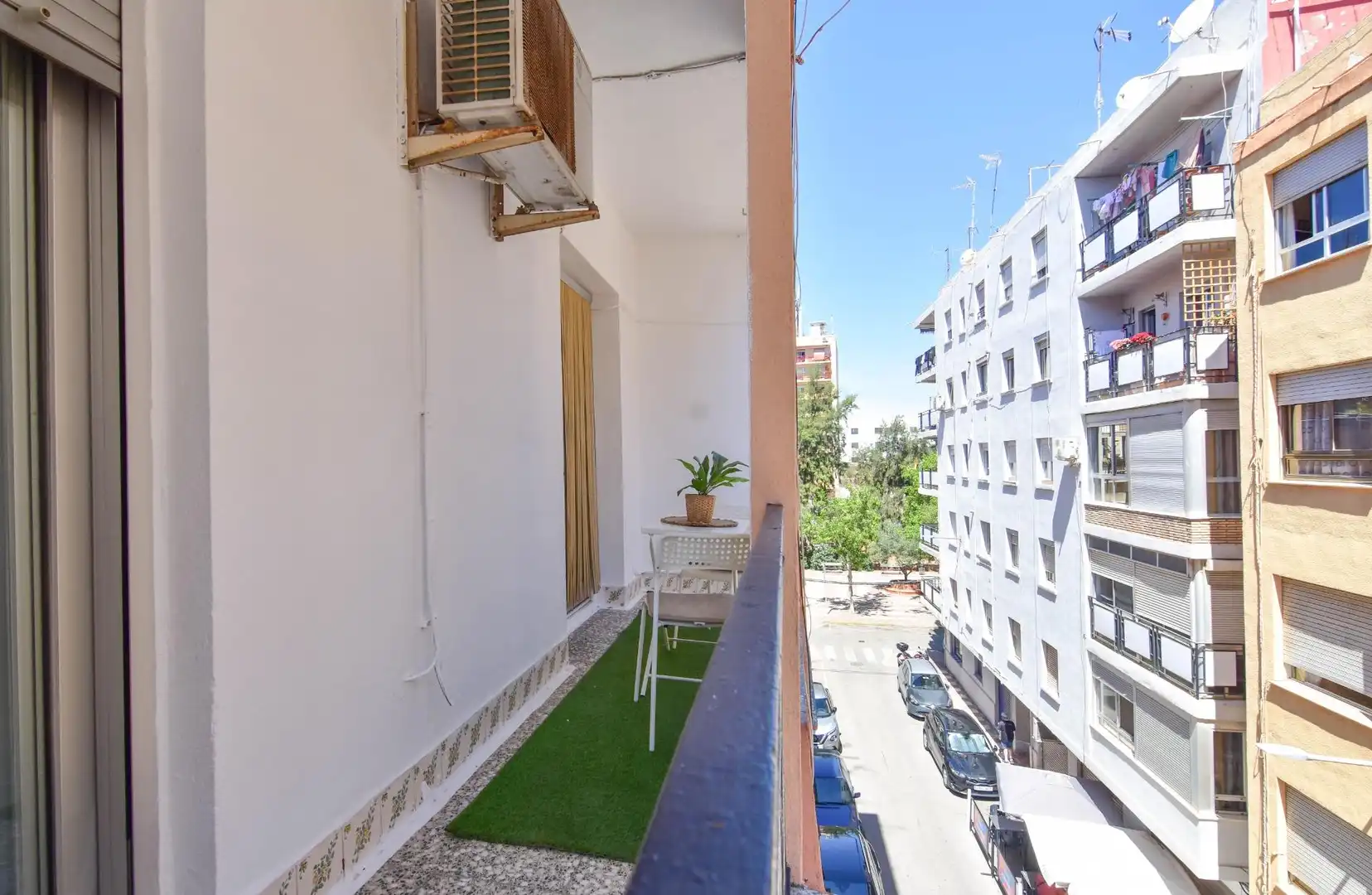 Terrasse von Wohnung zum Verkauf in Puçol mit Klimaanlage, Terrasse und Balkon