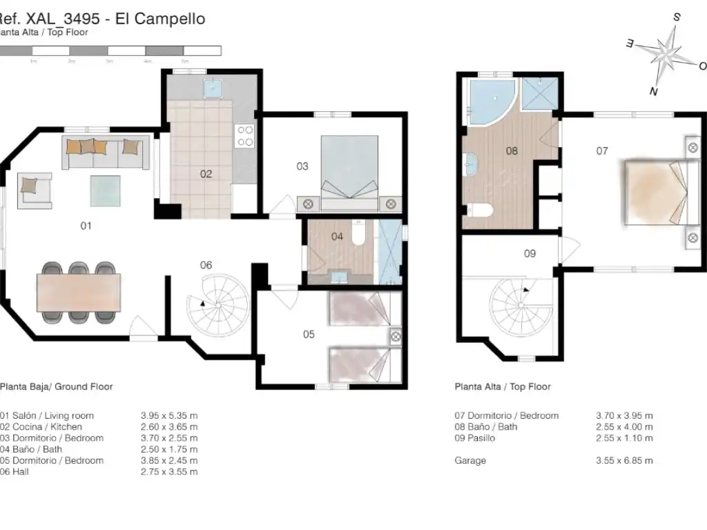 Houses for sale in El Campello  with Air Conditioner, Private garden and Terrace
