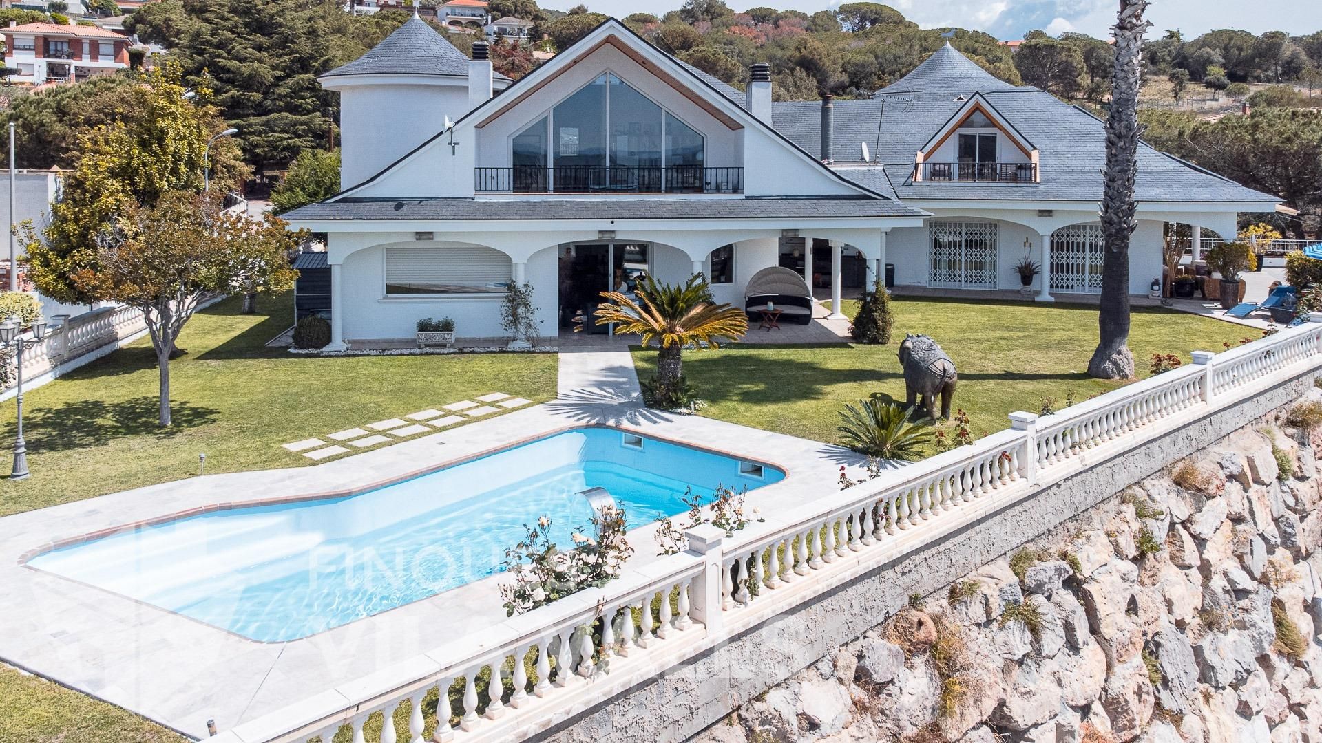 Vista exterior de Casa o chalet en venta en Caldes de Montbui con Aire acondicionado, Calefacción y Jardín privado