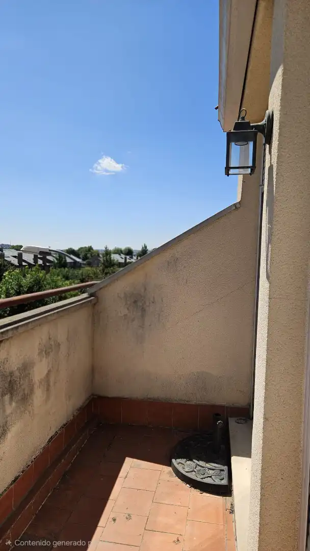 Terrassa de Pis de lloguer en Alpedrete amb Calefacció, Parquet i Terrassa