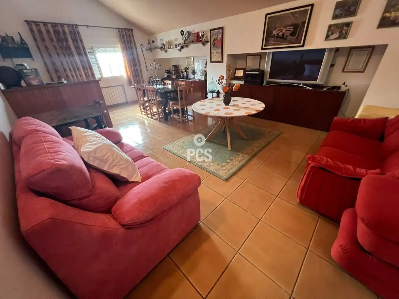 Sala de estar de Casa o chalet en venta en Lorca con Aire acondicionado, Jardín privado y Terraza