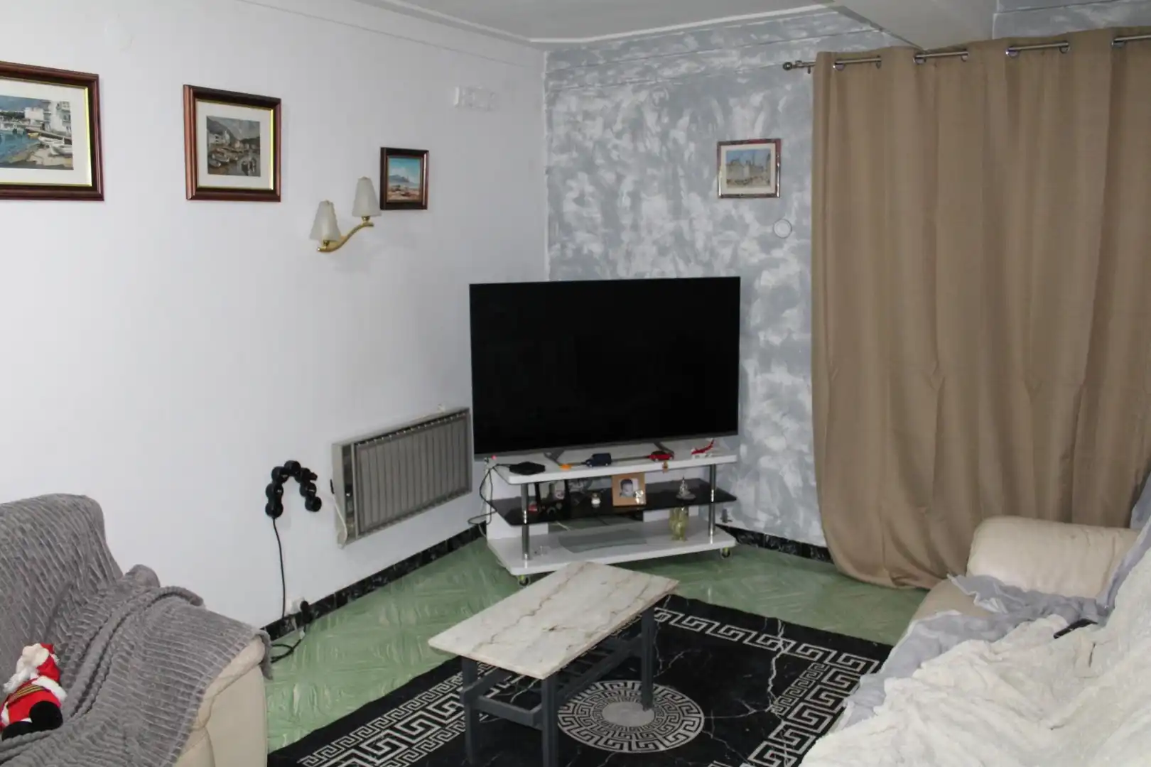 Sala d'estar de Casa adosada en venda en Bellpuig amb Terrassa