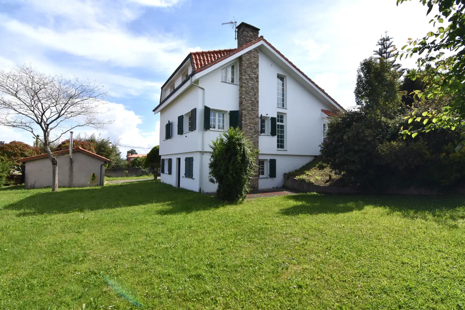 Exterior view of Houses for sale in Sada (A Coruña)  with Heating, Private garden and Parquet flooring