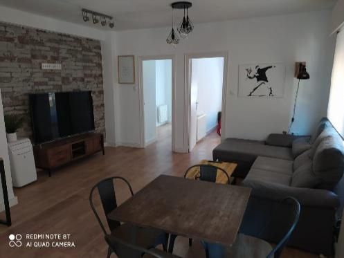 Sala d'estar de Apartament en venda en  Murcia Capital amb Aire condicionat, Calefacció i Parquet