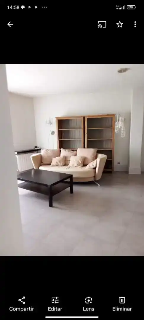 Sala d'estar de Pis en venda en Zafra amb Aire condicionat i Balcó