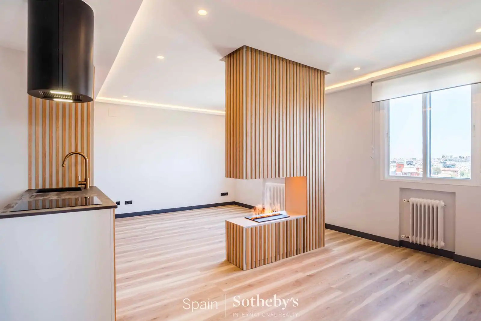 Sala de estar de Apartamento en venta en Madrid con Aire acondicionado, Calefacción y Piscina