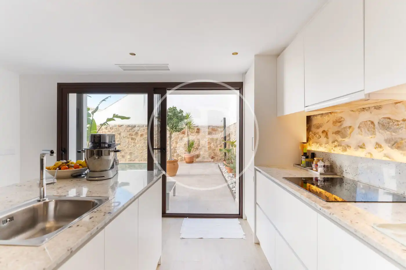 Cocina de Casa o chalet en venta en Lloseta con Aire acondicionado, Calefacción y Terraza