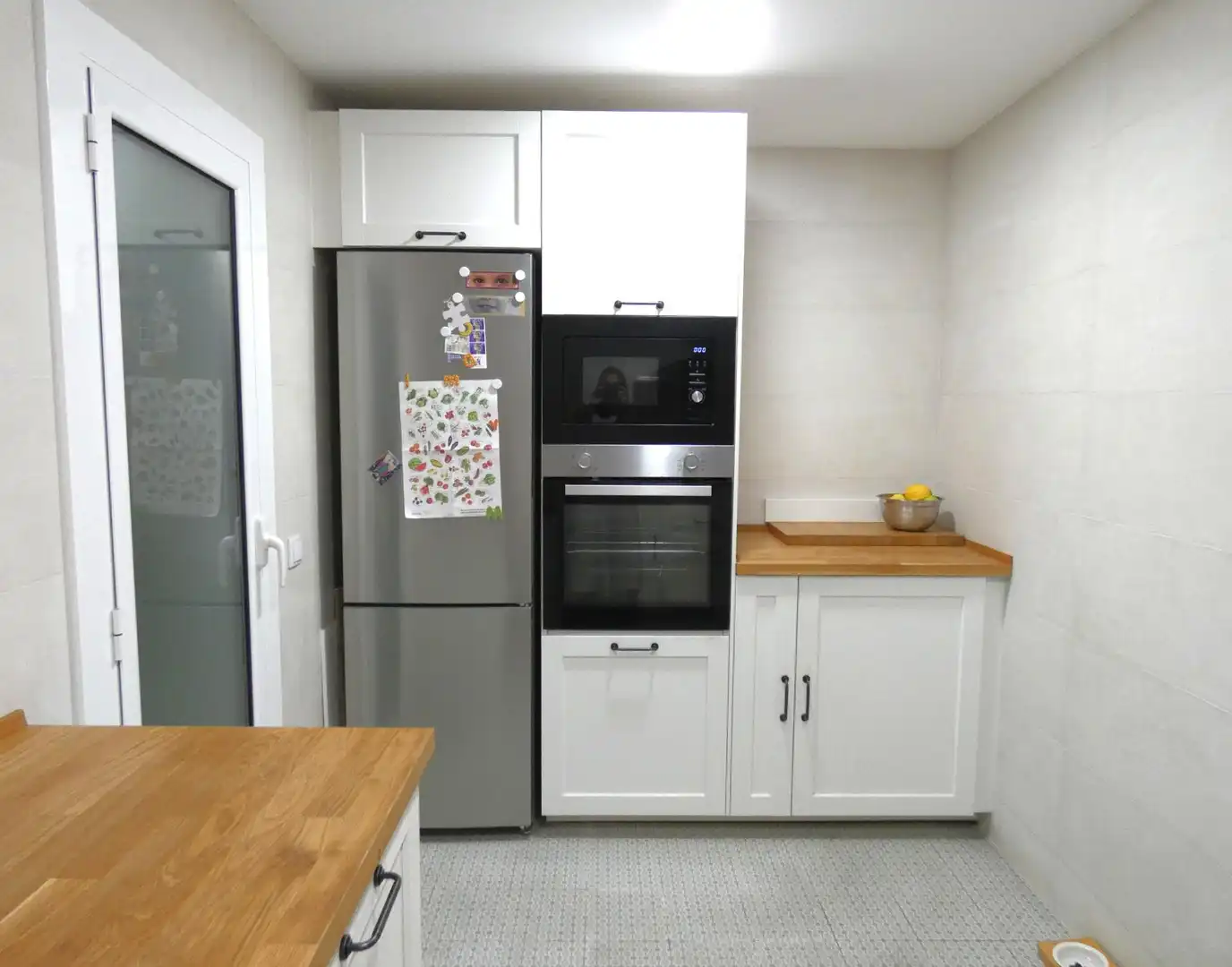 Cocina de Piso en venta en Santa Coloma de Gramenet con Aire acondicionado, Calefacción y Parquet