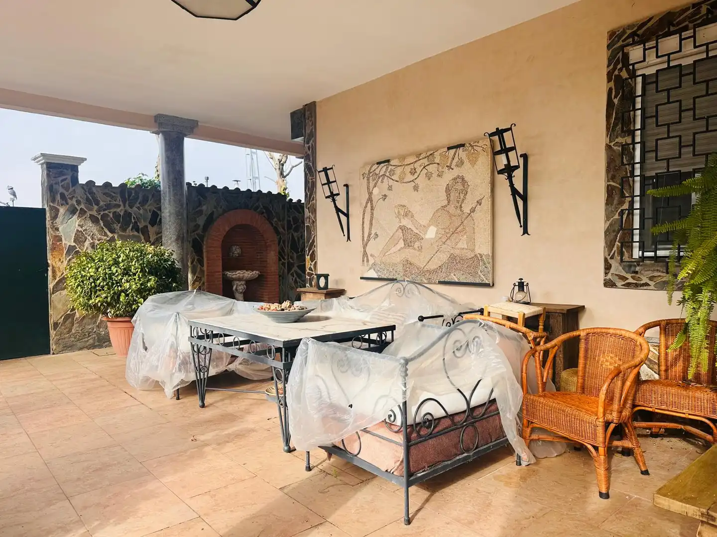 Terraza de Casa o chalet en venta en Mérida con Aire acondicionado, Calefacción y Jardín privado