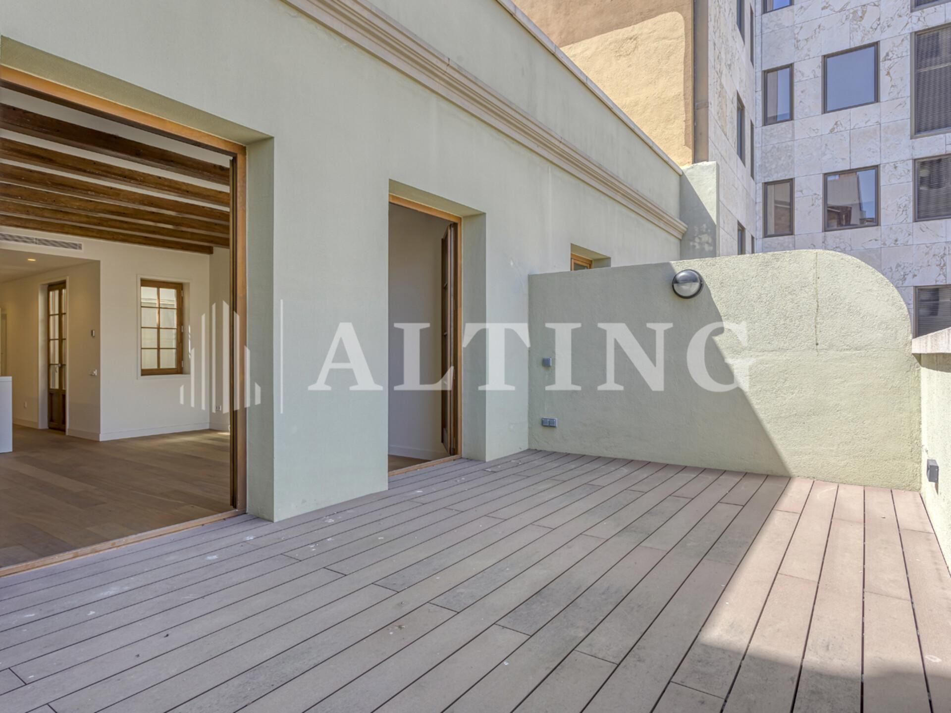 Terrace of Flat for sale in  Barcelona Capital  with Parquet flooring and Terrace