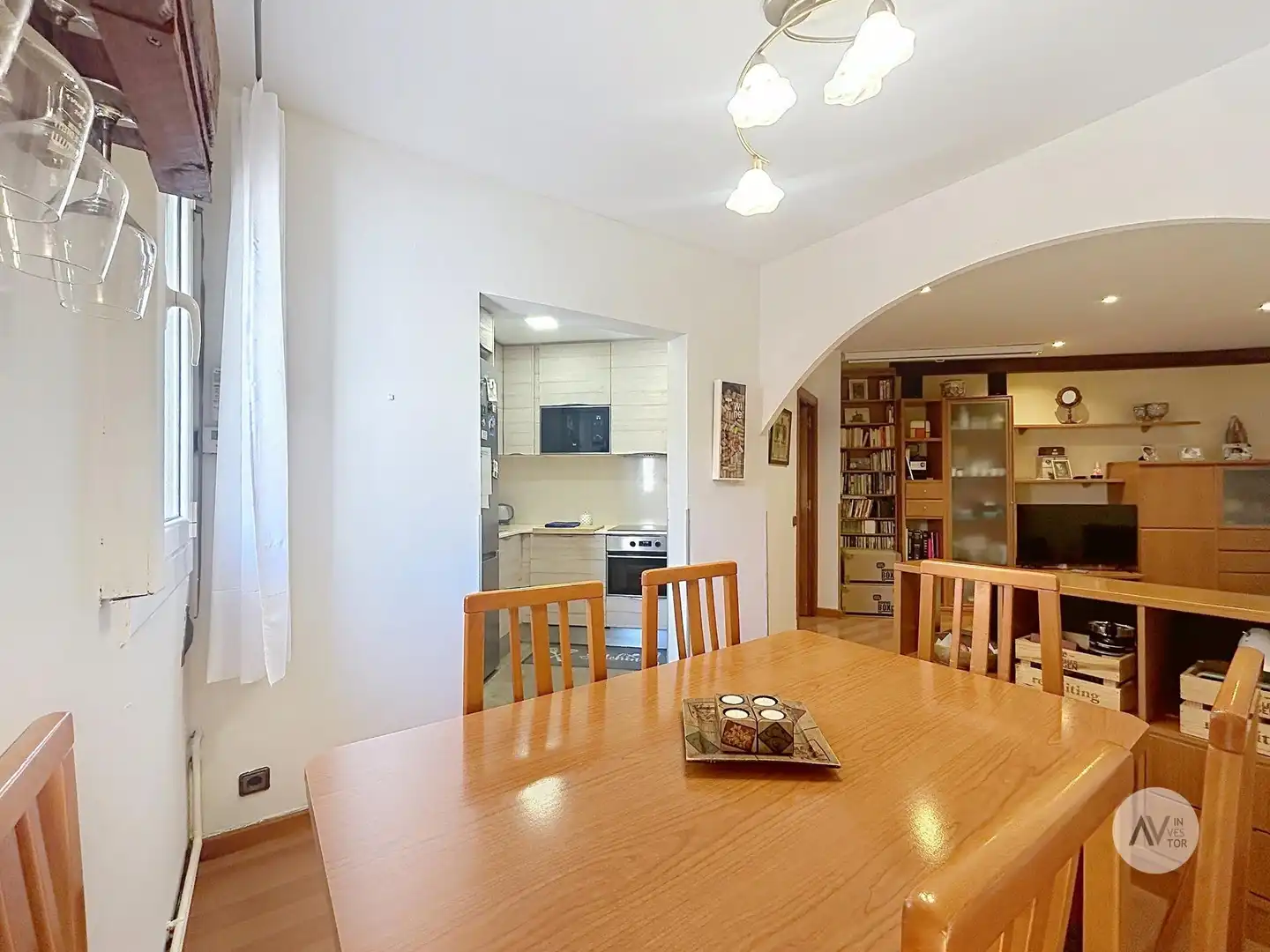 Comedor de Apartamento en venta en Barcelona con Aire acondicionado, Calefacción y Parquet