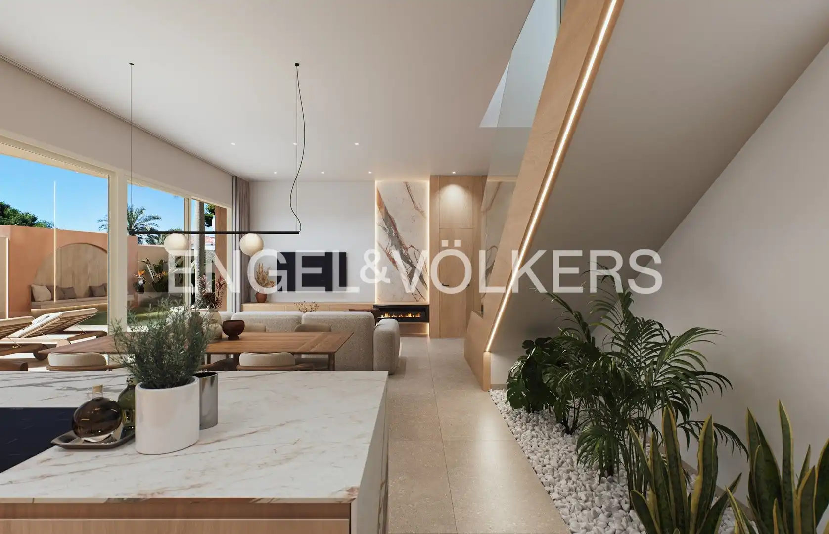 Sala de estar de Casa o chalet en venta en Orihuela con Aire acondicionado, Calefacción y Jardín privado