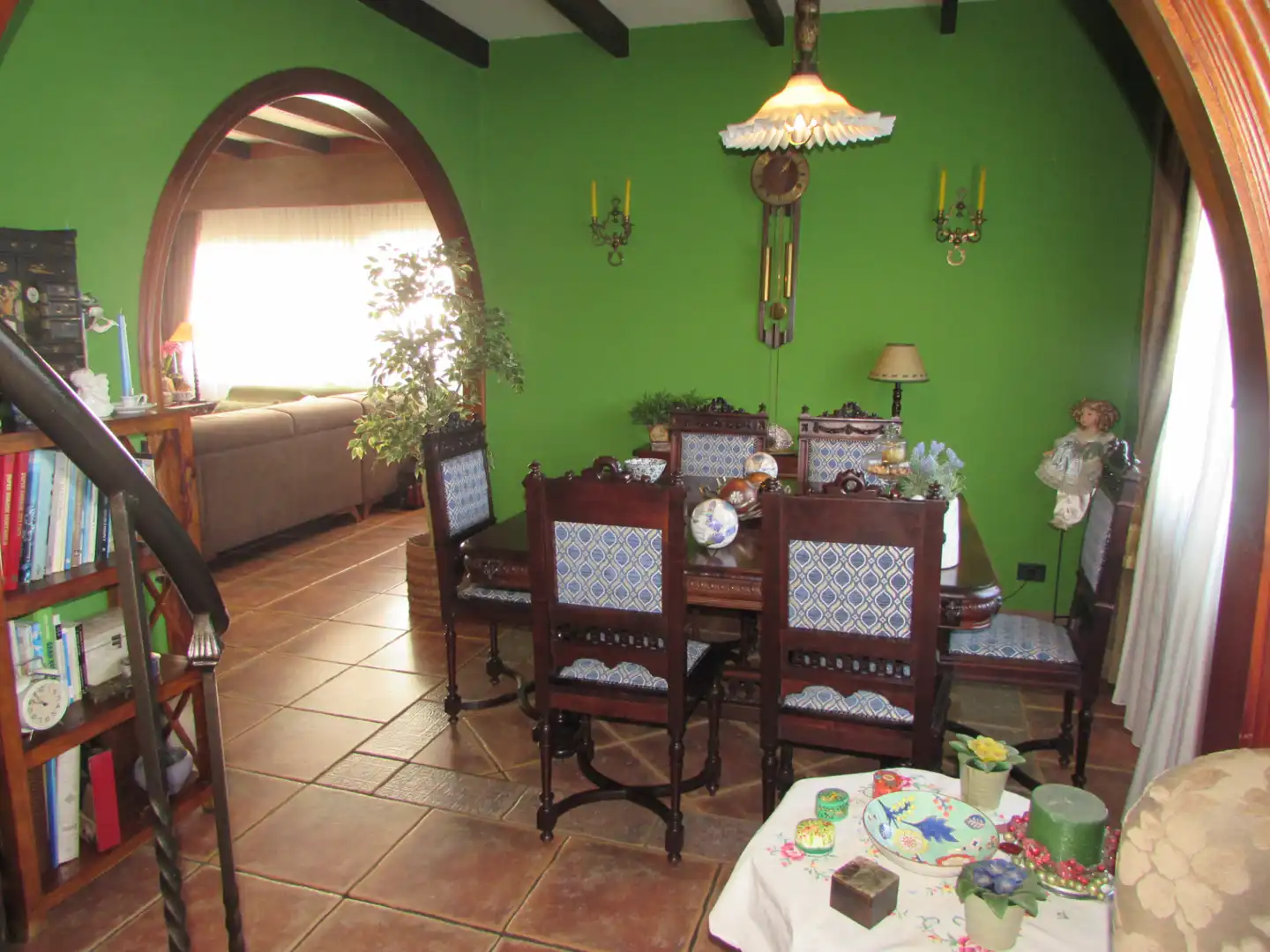 Dining room of Houses for sale in Arteixo  with Heating, Private garden and Terrace