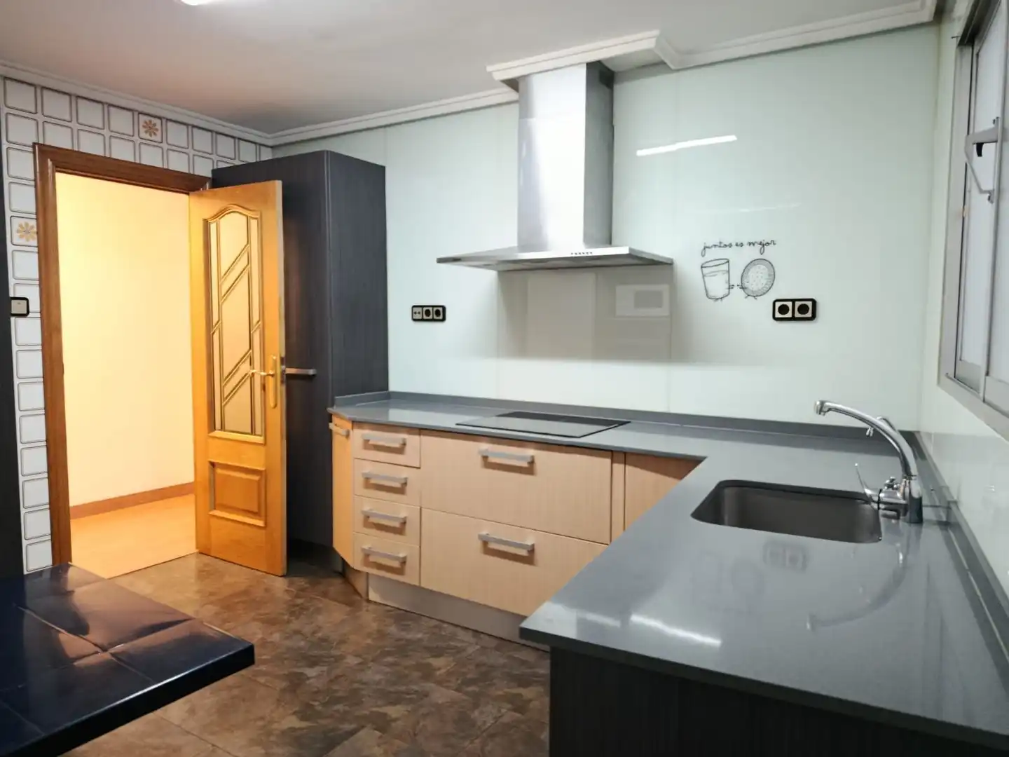 Kitchen of Flat for sale in Alcoy / Alcoi  with Heating
