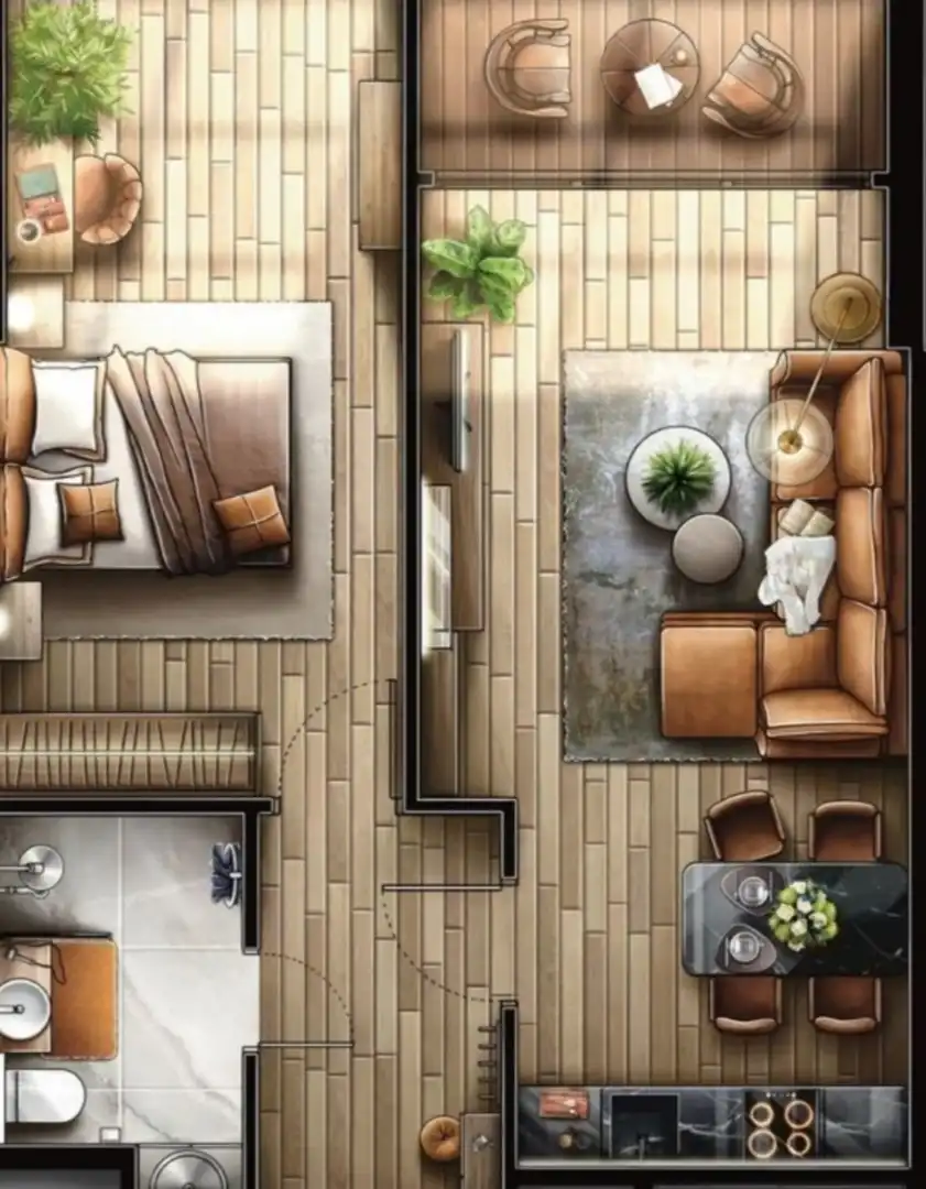 Terrasse von Wohnung zum Verkauf in Centro  
