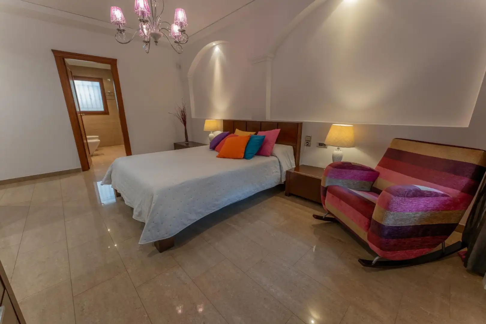 Bedroom of Houses for sale in Elche / Elx  with Air Conditioner, Heating and Private garden