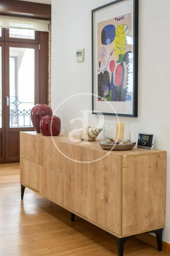 Sala de estar de Piso de alquiler en Valencia con Aire acondicionado, Calefacción y Terraza
