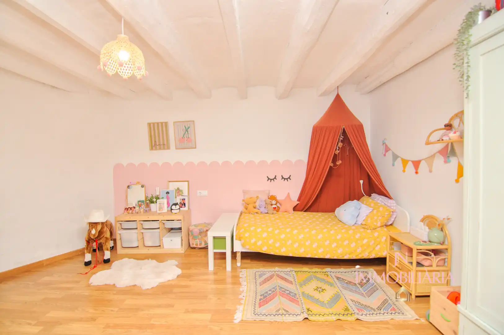 Schlafzimmer von Haus oder Chalet zum Verkauf in Piera mit Heizung, Parkett und Terrasse