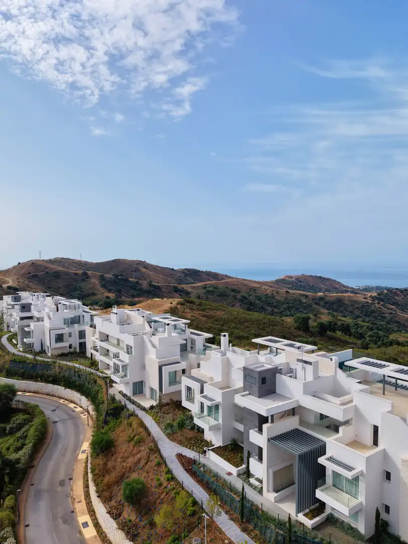 Exterior view of Ground floor for sale in Ojén  with Air Conditioner, Private garden and Terrace