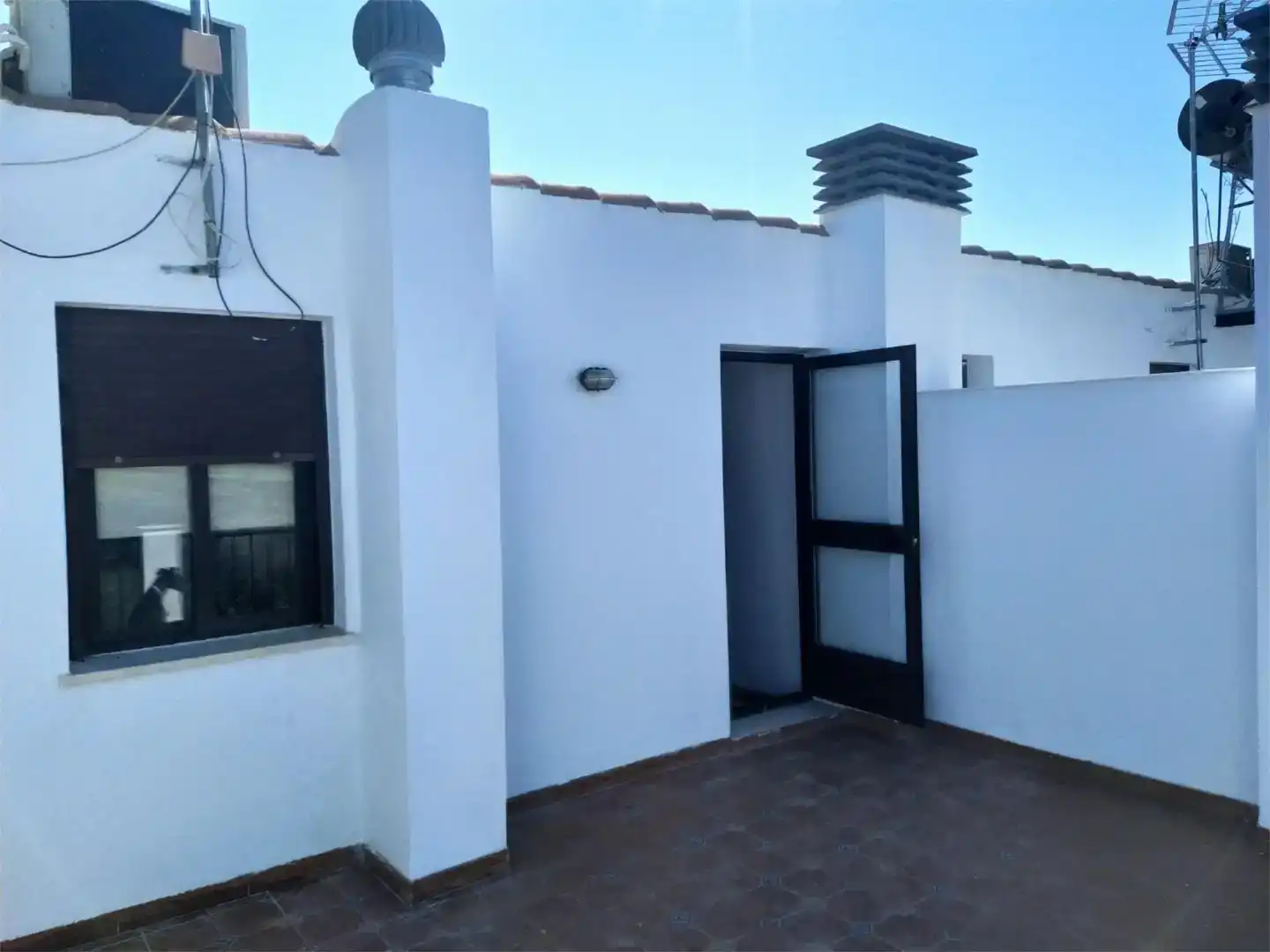 Terrassa de Casa adosada per a compartir en Córdoba amb Aire condicionat, Moblat i Forn