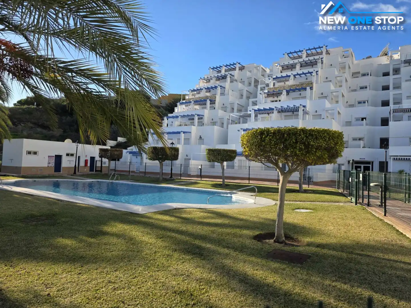 Vista exterior de Apartament en venda en Mojácar amb Aire condicionat, Terrassa i Moblat