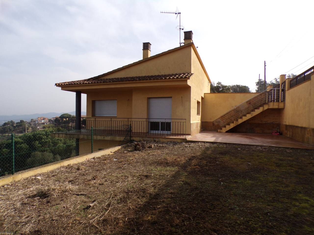 Vista exterior de Casa o xalet en venda en Maçanet de la Selva amb Jardí privat, Terrassa i Piscina comunitària
