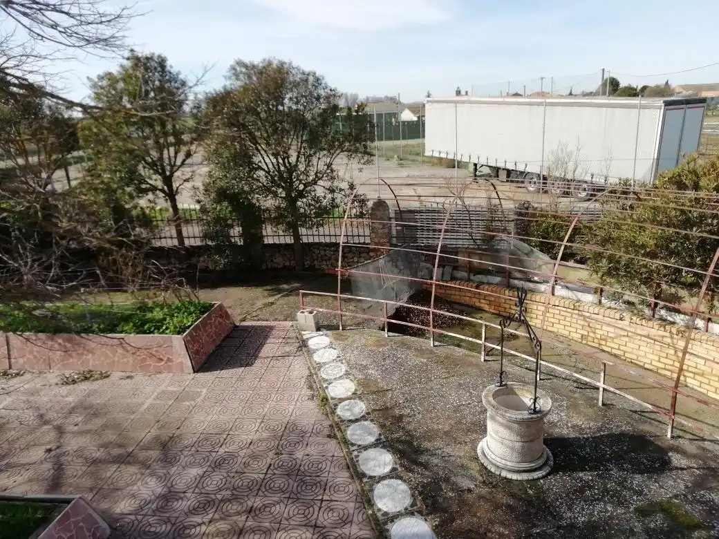 Terraza de Finca rústica en venta en Palencia con Piscina