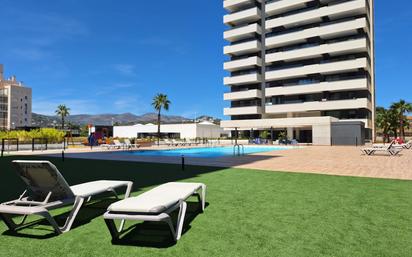 Swimming pool of Attic for sale in Calpe / Calp  with Air Conditioner, Heating and Private garden