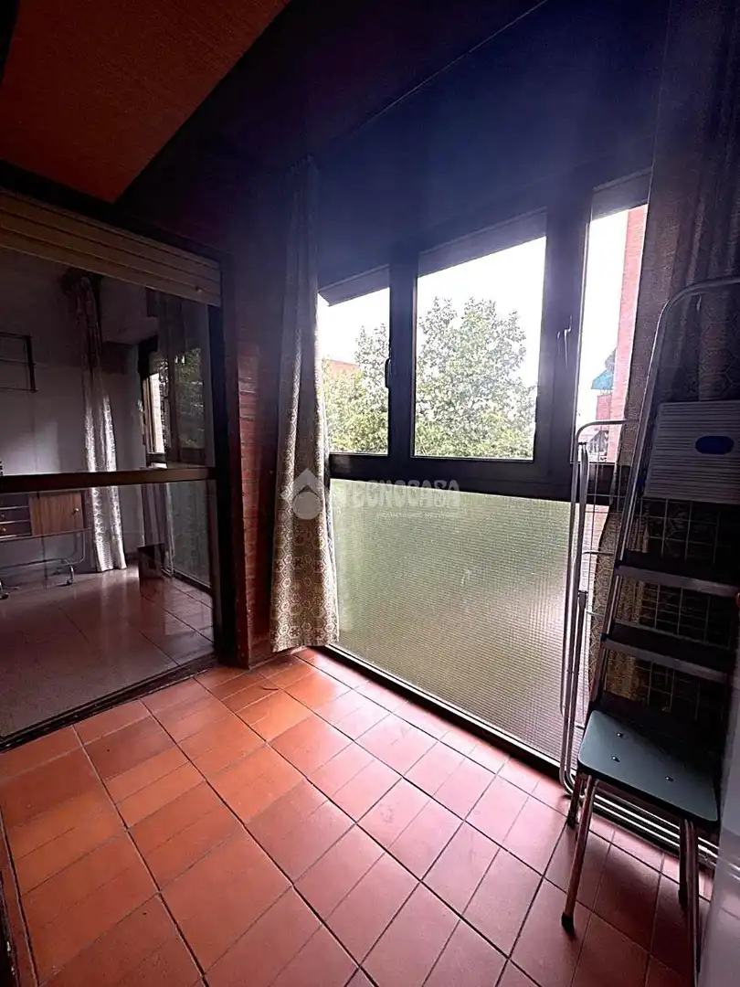 Balcony of Flat for sale in Madrid