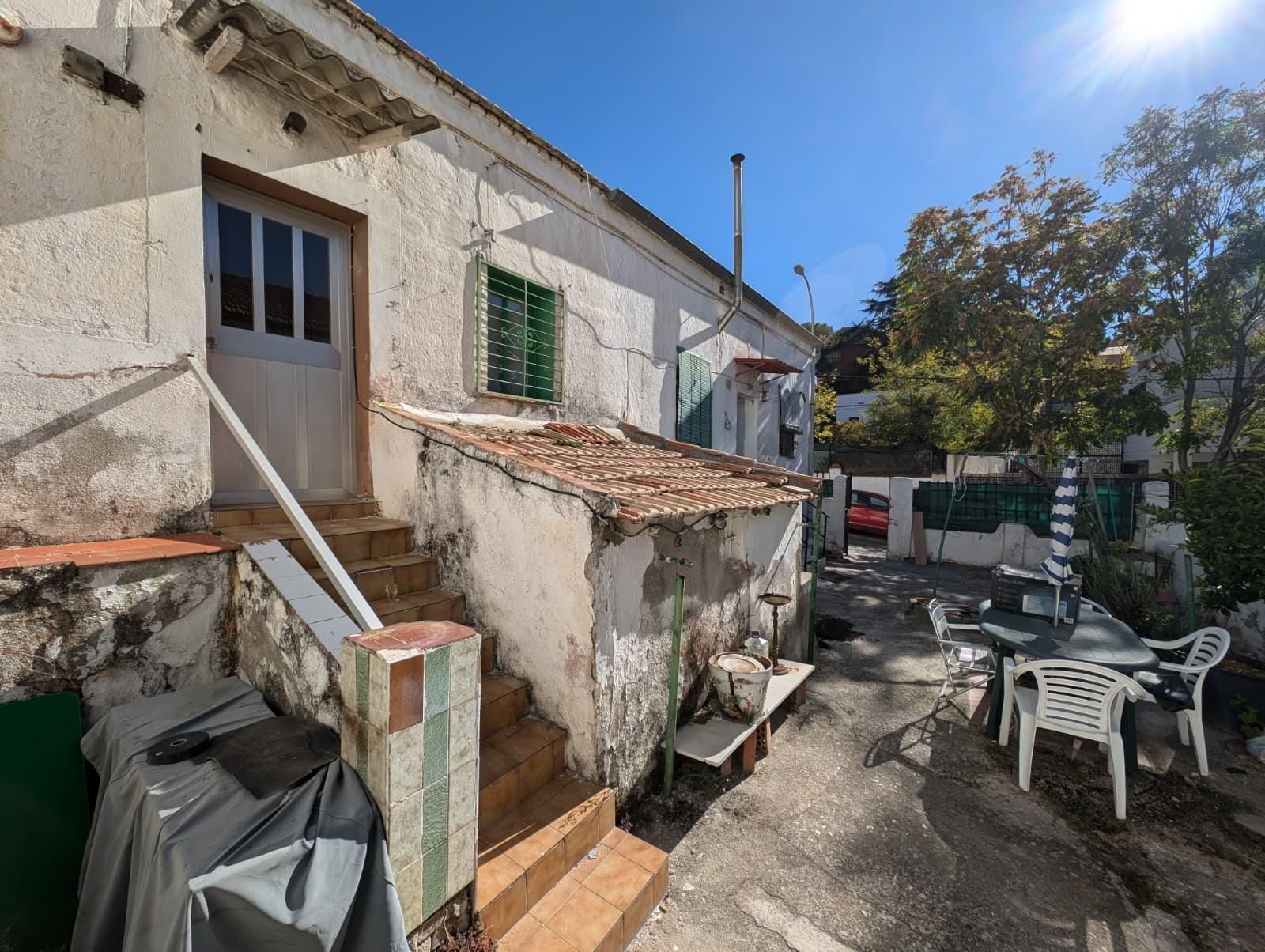 Vista exterior de Casa o chalet en venta en  Madrid Capital con Jardín privado y Parquet