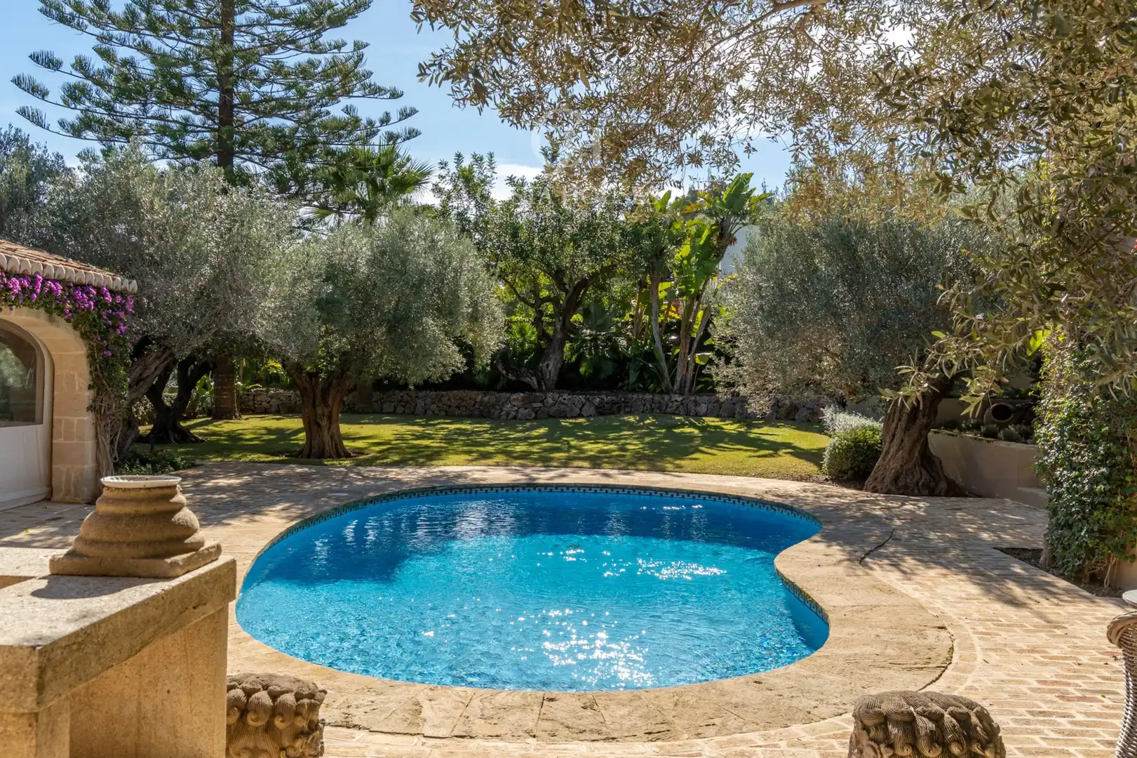 Jardín de Casa o chalet en venta en Jávea / Xàbia con Aire acondicionado, Calefacción y Jardín privado