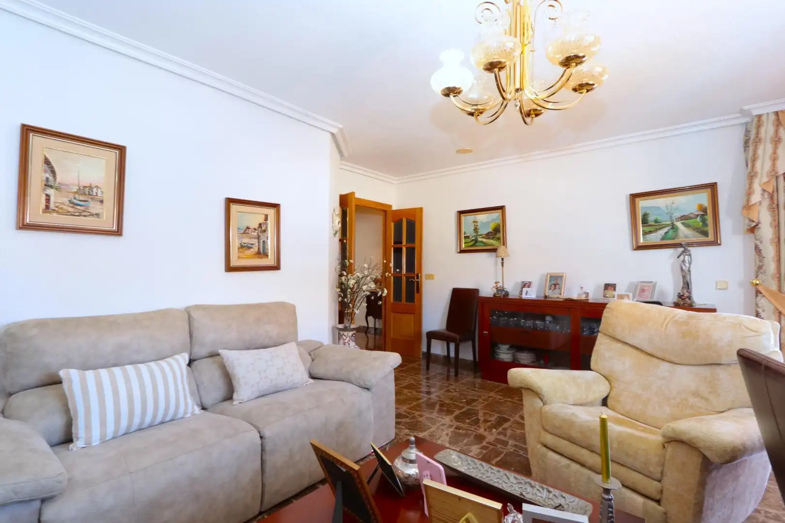 Sala d'estar de Pis en venda en La Unión amb Aire condicionat i Terrassa