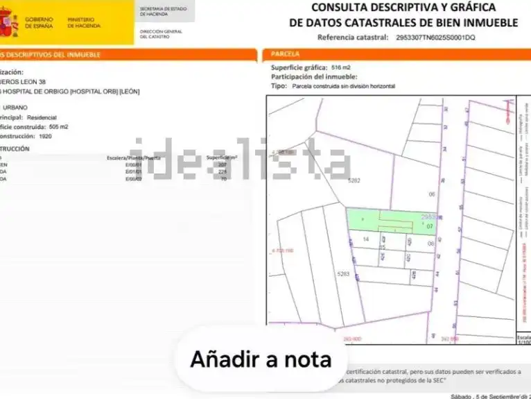 Casa o chalet en venta en Hospital de Órbigo con Jardín privado y Terraza