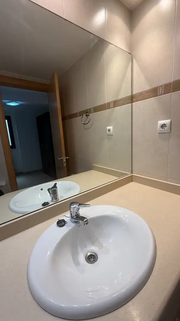 Badezimmer von Maisonette zum Verkauf in Vallirana mit Heizung, Parkett und Terrasse