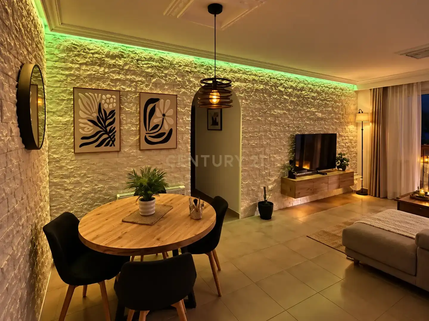 Sala de estar de Piso en venta en Santa Eulària 