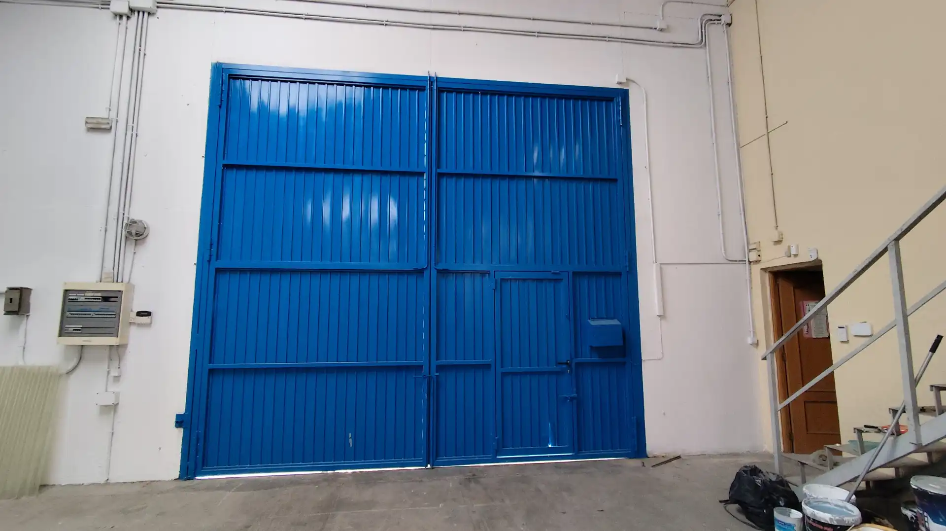 Vista exterior de Nave industrial en venta en Cobeña