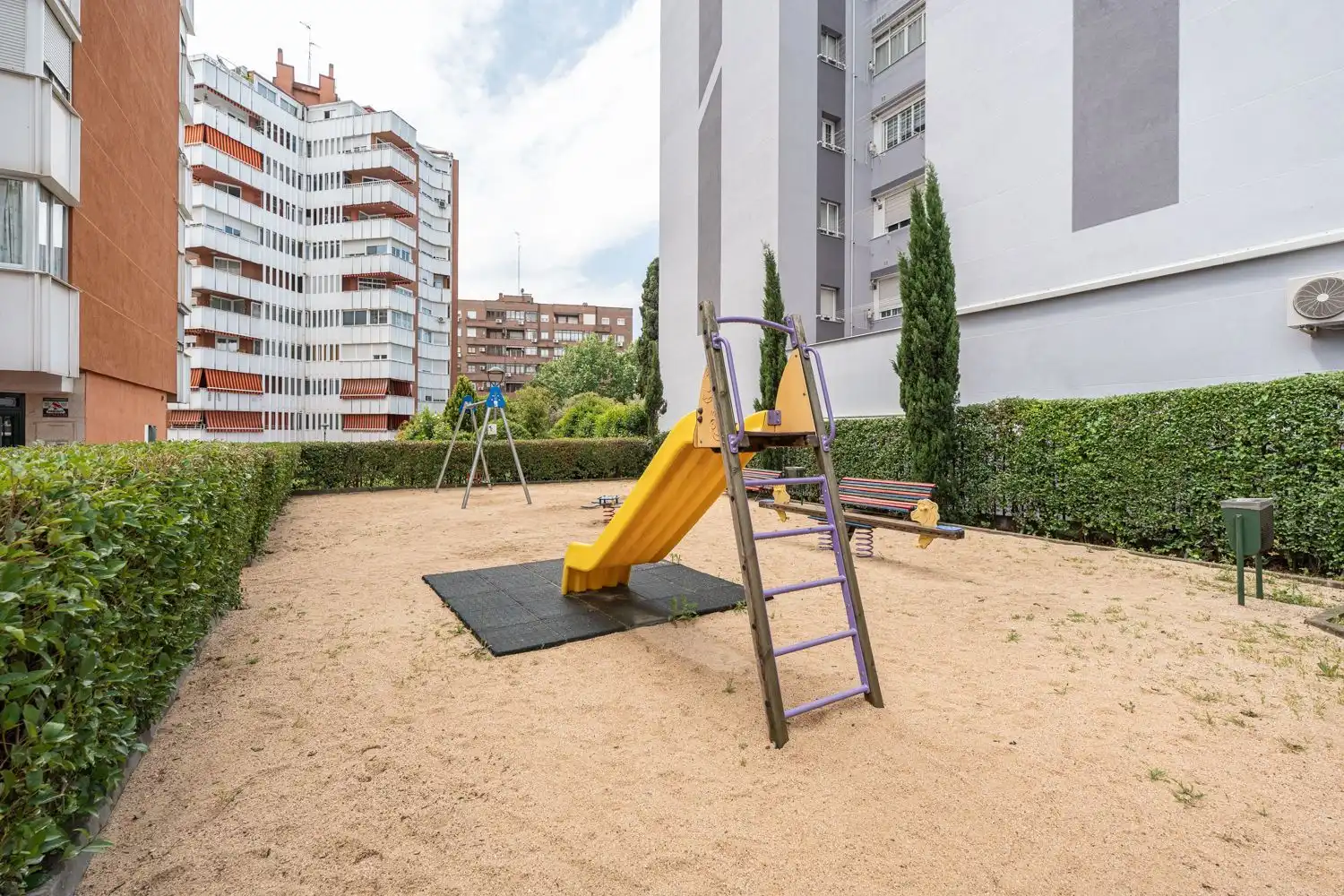 Parking of Flat for sale in Móstoles  with Heating and Terrace