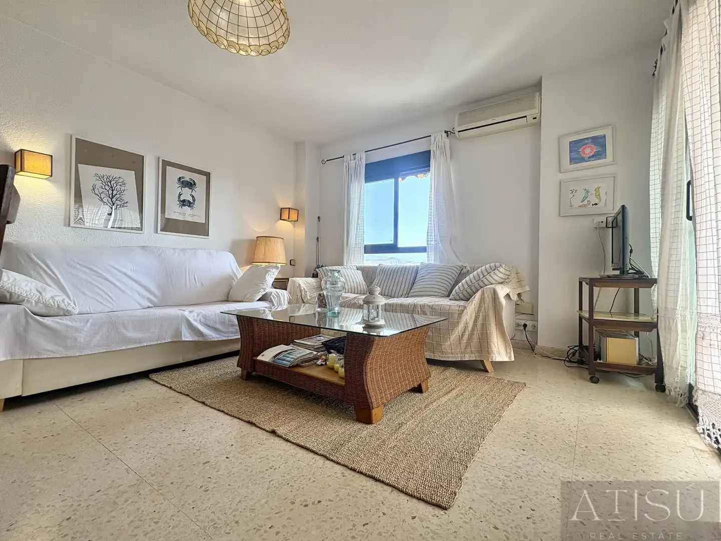 Living room of Flat for sale in El Campello  with Air Conditioner, Heating and Terrace