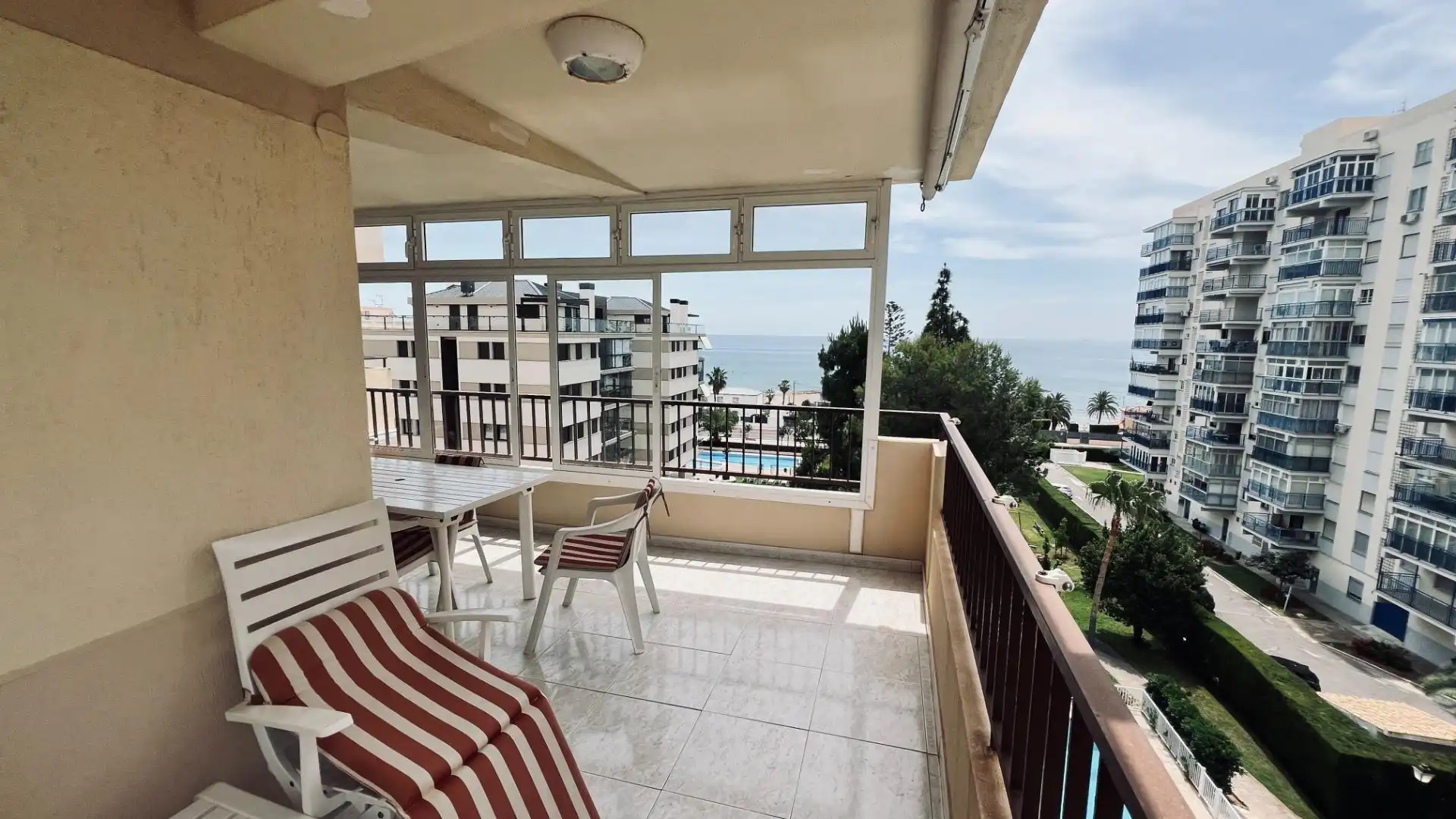 Terrassa de Apartament en venda en Benicasim / Benicàssim amb Jardí privat, Terrassa i Traster