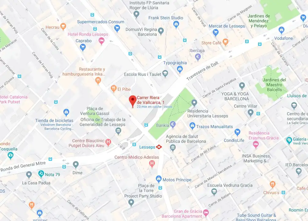 Außenansicht von Garage zur Miete in  Barcelona Capital