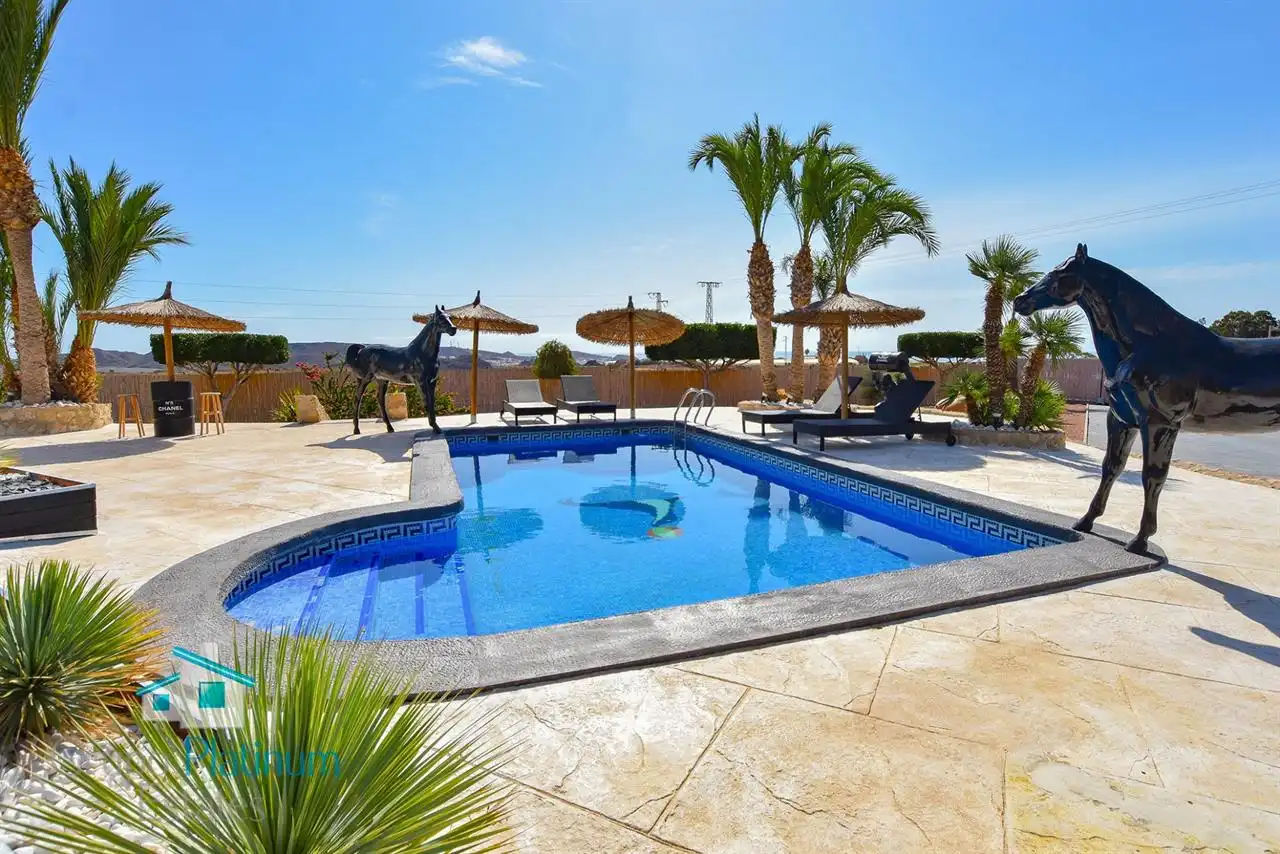 Detached house with garden for sale in San Juan de los Terreros, imagen 26