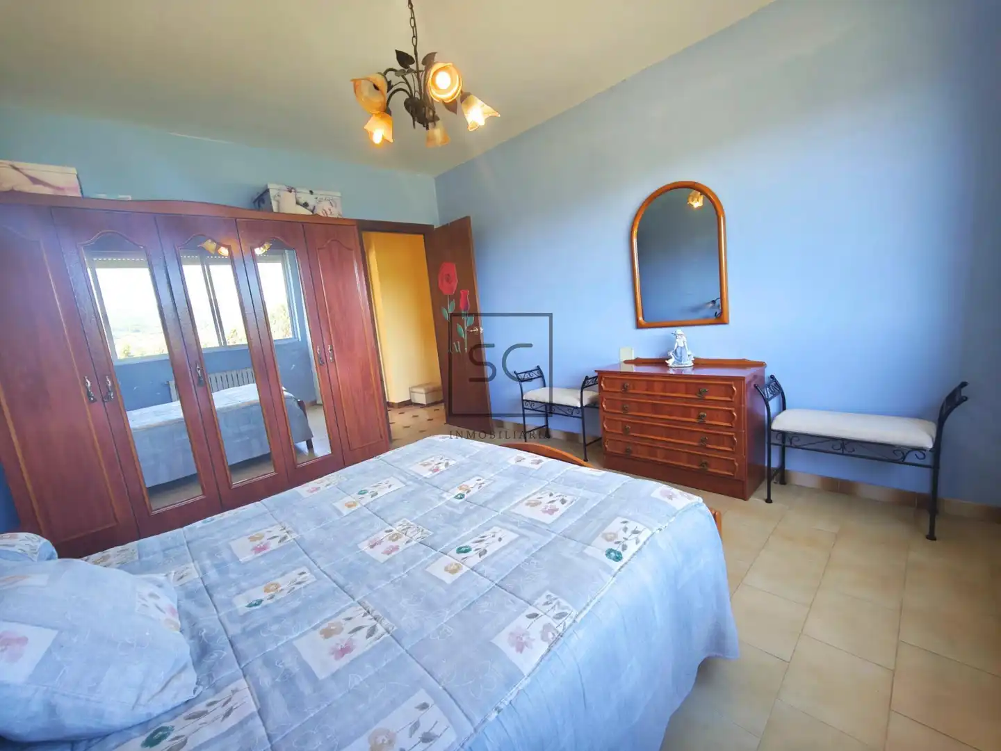Habitación de Casa o chalet en venta en Narón con Jardín privado, Trastero y Amueblado