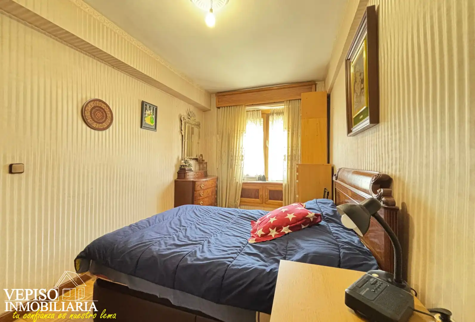 Schlafzimmer von Wohnung zum Verkauf in Madrid mit Klimaanlage, Heizung und Parkett