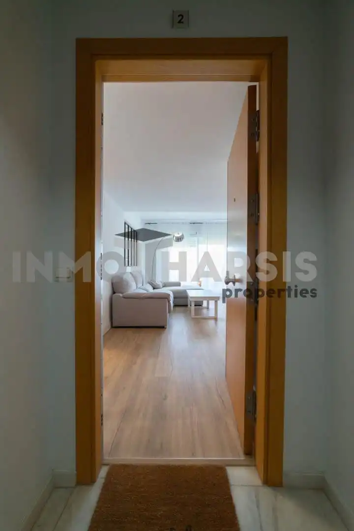 Living room of Attic for sale in Roquetas de Mar  with Air Conditioner, Heating and Private garden