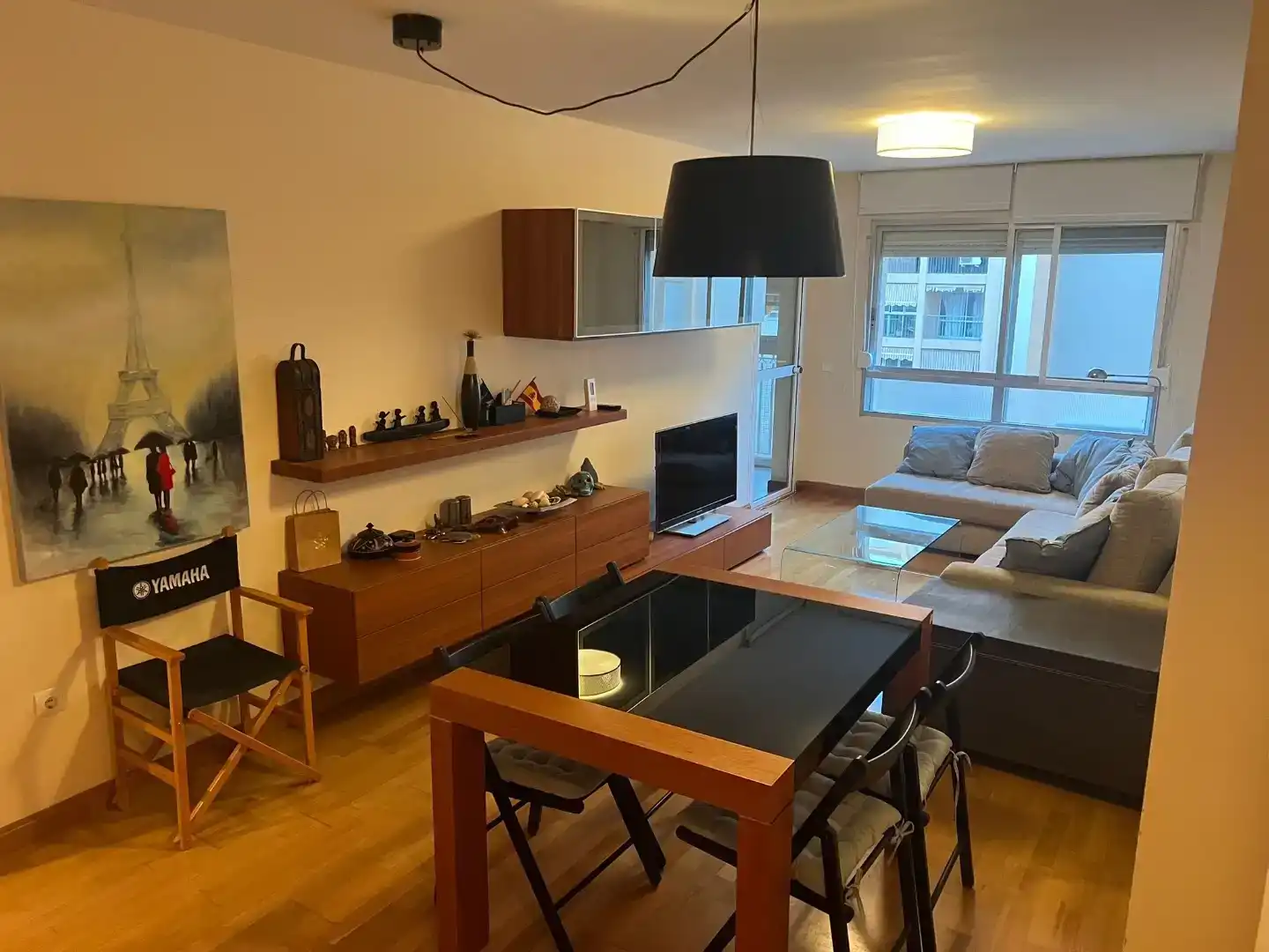 Living room of Flat for rent in Bailén - Miraflores
