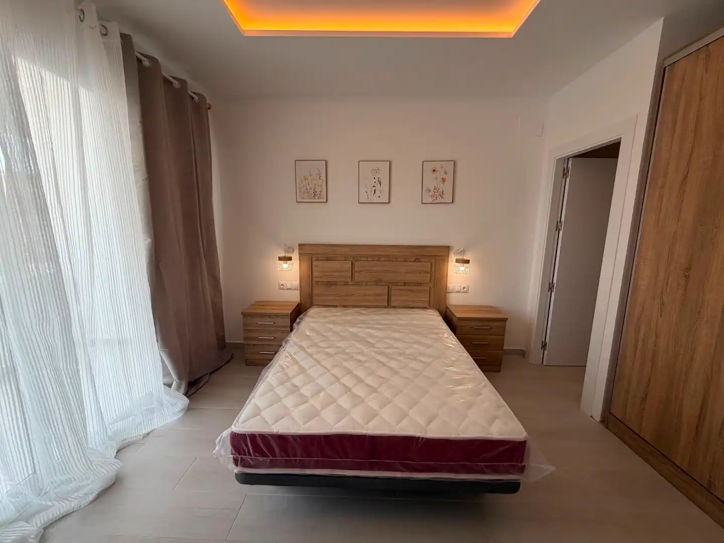 Schlafzimmer von Maisonette zum Verkauf in Torremolinos mit Klimaanlage, Terrasse und Möbliert