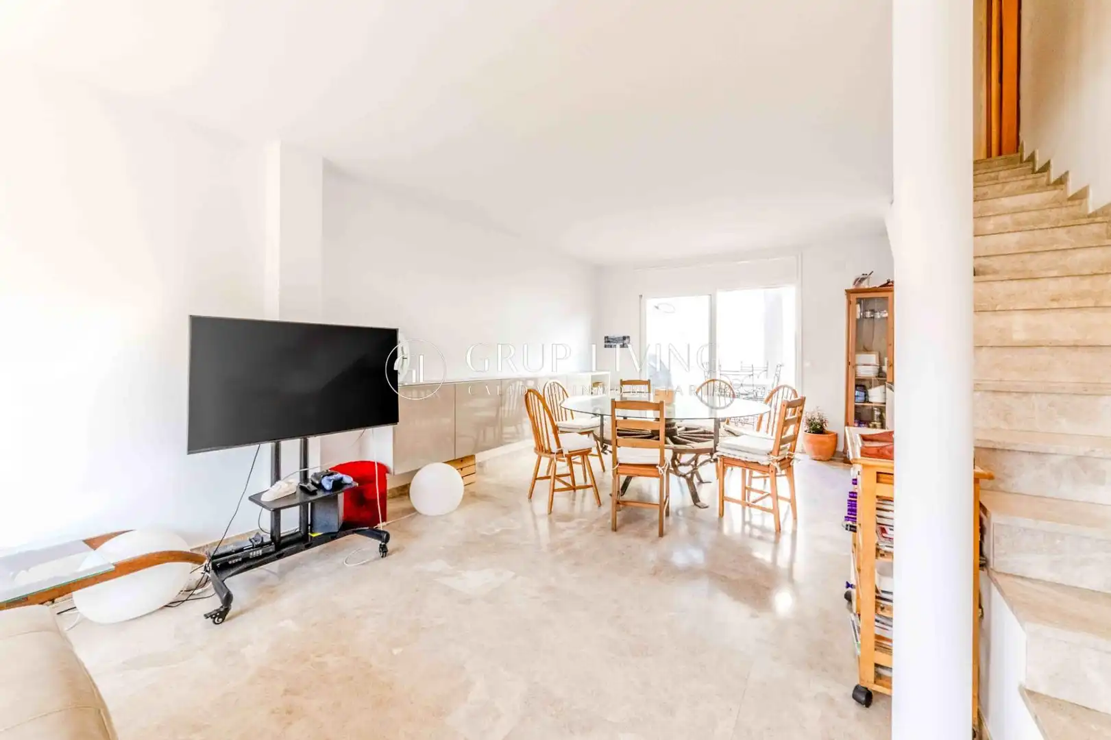 Sala de estar de Casa o chalet en venta en Sitges con Aire acondicionado, Calefacción y Jardín privado