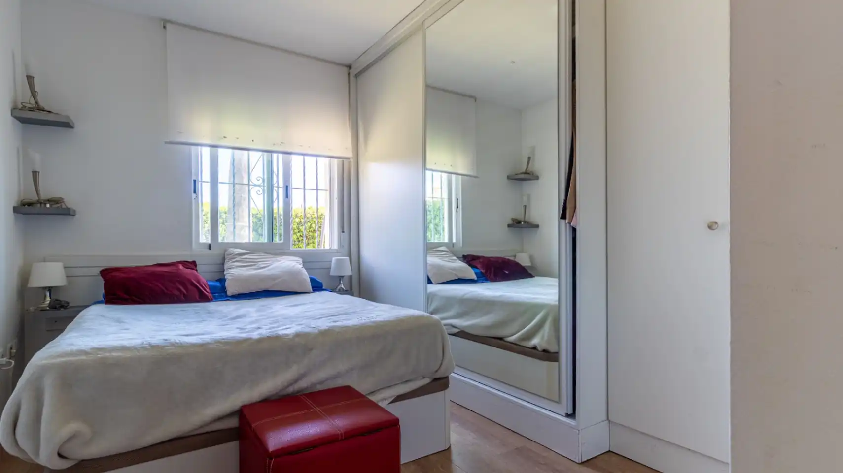 Schlafzimmer von Wohnungen zum Verkauf in Dénia mit Klimaanlage, Heizung und Privatgarten