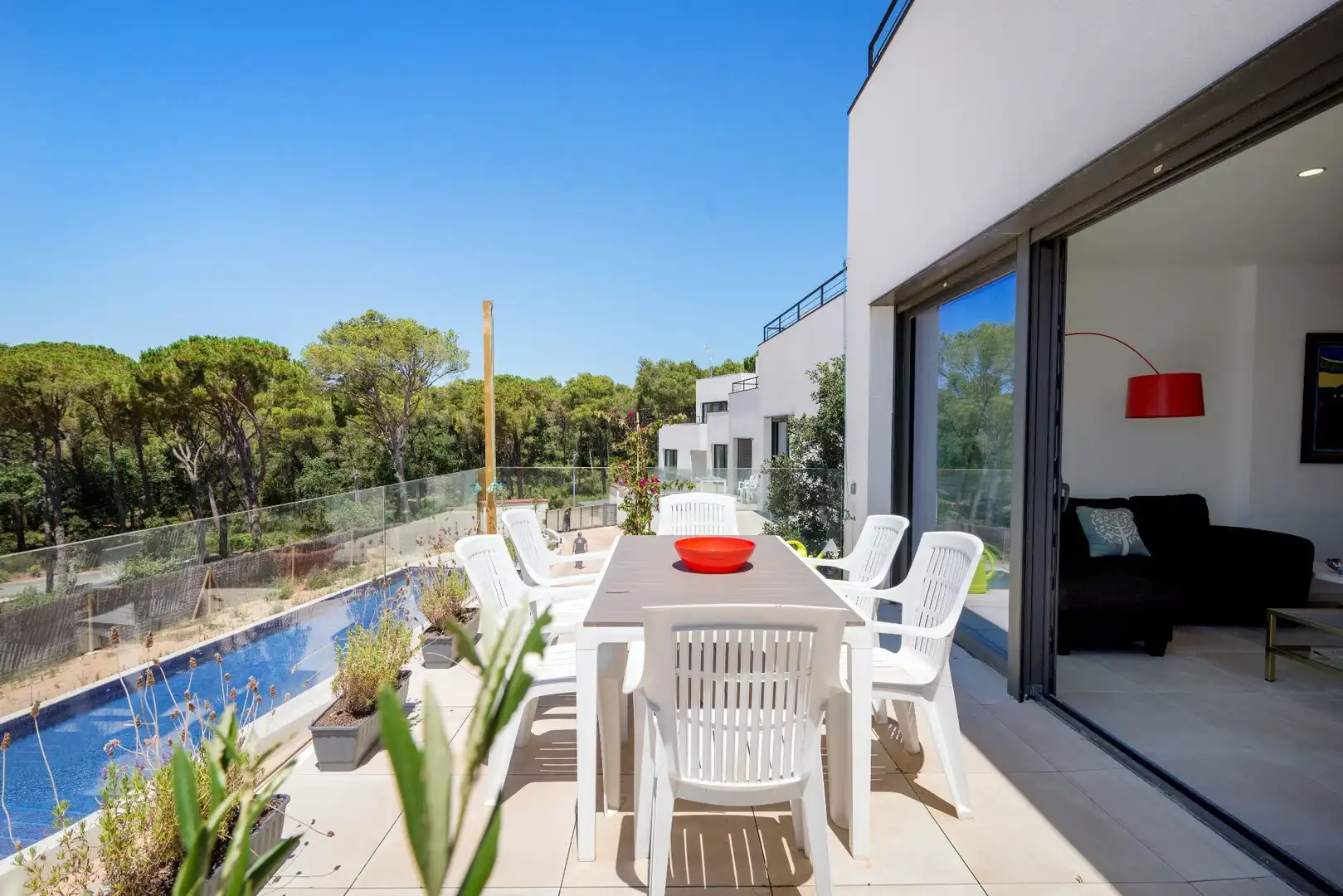 Terrassa de Casa adosada en venda en Palafrugell amb Aire condicionat, Calefacció i Jardí privat